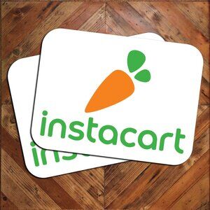 Pair (2) of Instacart Logo Car Magnets 9"x12" Vehicle Magnetic Signage Durable